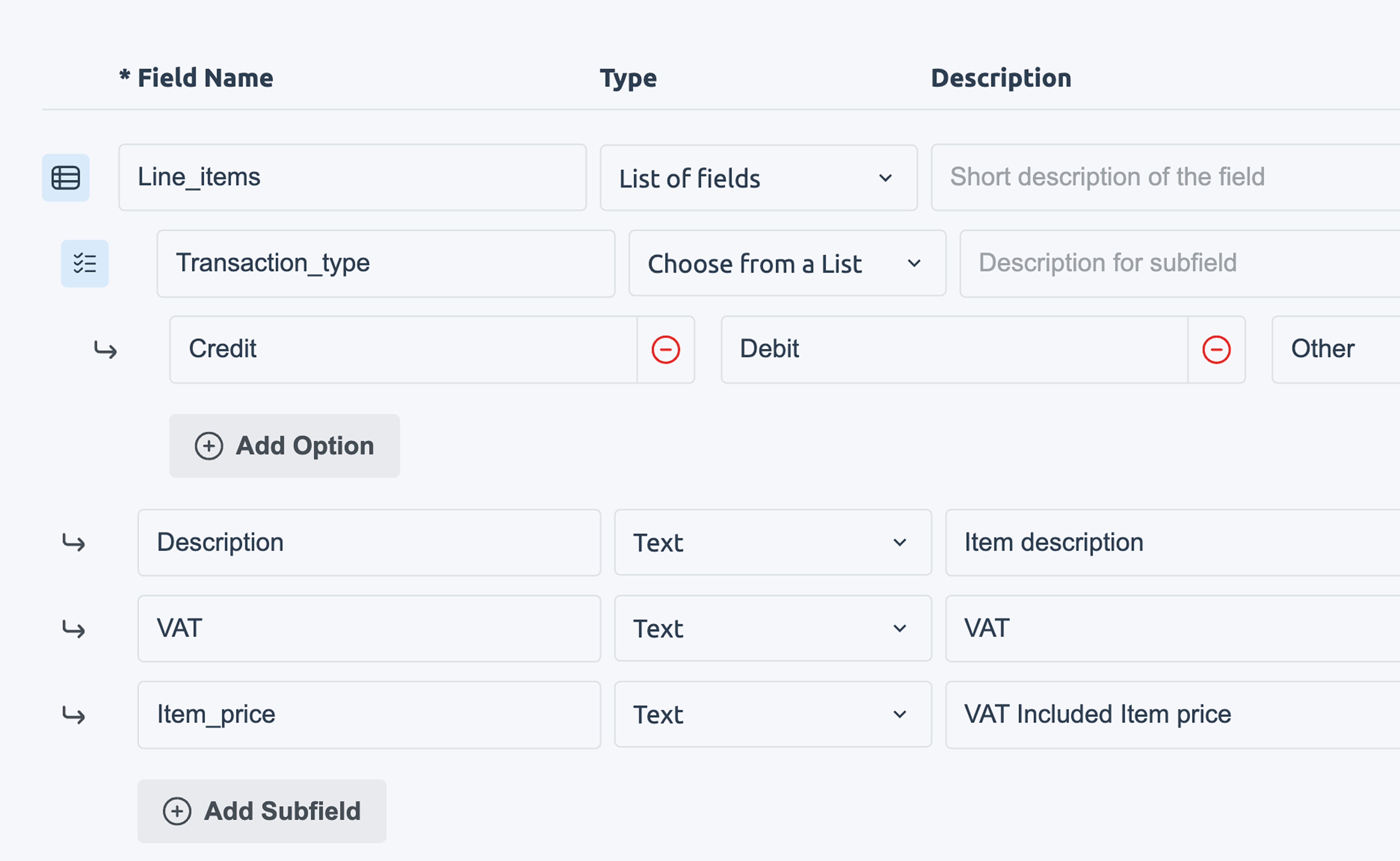 Plain template screenshot